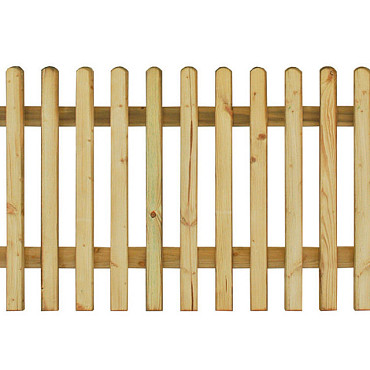 Excellent hek, 180x80cm groen geïmpregneerd