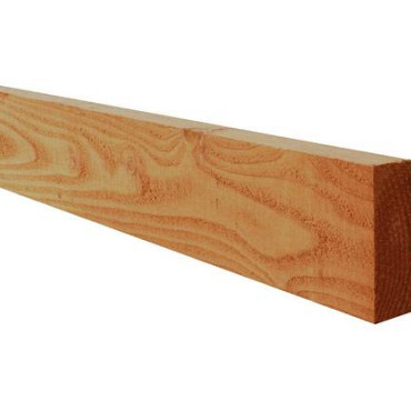 Douglas fijnbezaagde gording 7,5x17,5x300cm groen geïmpregneerd