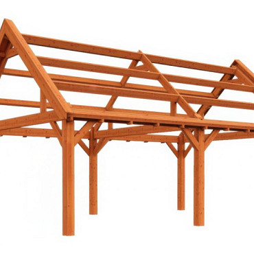 Zadeldak Select Landelijk 10150x8100x4950mm (bxdxh)