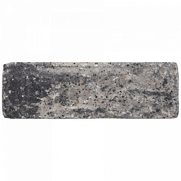 Catrock Getrommeld stapelblok 31x11,5x10cm Grijs/Zwart