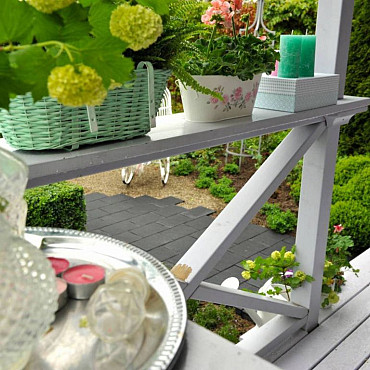 Terras+ Steen  20x30x8cm Nero