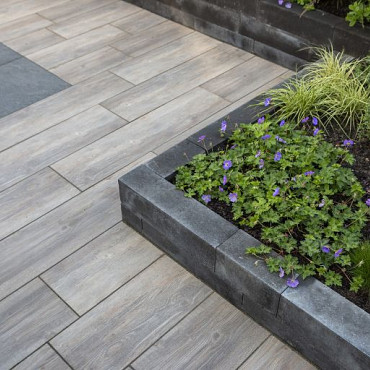 Cerasun Woodlook Dark Oak 30x120x4cm