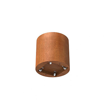 CIRCUM met wielen Ø800x800mm Corten (CTWL6.1)