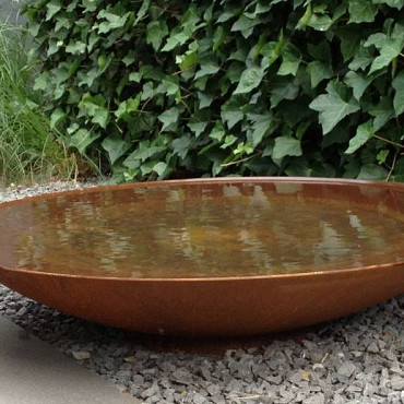 Waterschaal 1000x210mm Corten 3mm (WNS3)