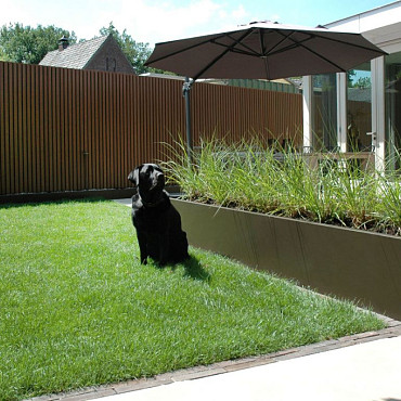 Plantenbak Vlak Supra Bruin 180x120x40cm