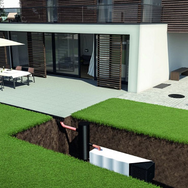 ACO Infiltratiekrat 205L incl. geotextiel 60x60x60cm