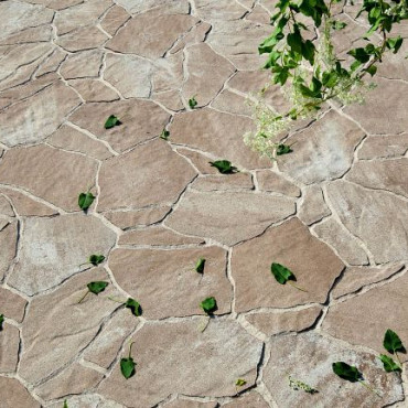 Beton Flagstones Latte