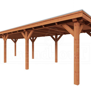 Buitenverblijf Siena 10000x3500x2500mm (bxdxh)