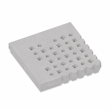 Artistone  Oud Hollands Weave Buitenhoek 100x100x10cm Grijs