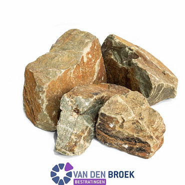 Steenkorfvulling Grauwacke 6-8cm / 550 kg | OP=OP