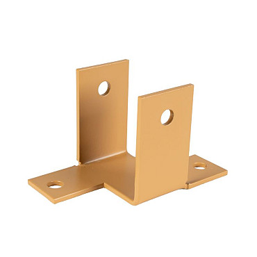 WEOSUN® Brise Soleil U-Beugel met verlengde voet Cedar verpakt per 8 stuks