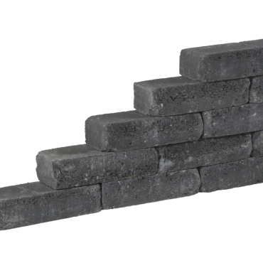Pilestone line 40x15x10cm Coal
