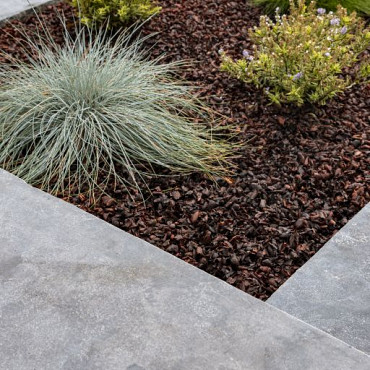 Afdekplaat-Vijverrand met waterkering Chinees hardsteen Rockface 100x35x4cm