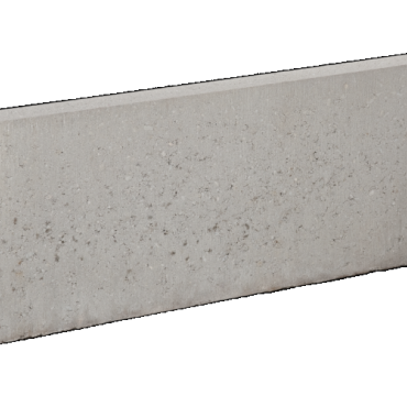 Graskantband Ronde kop 5x25x100cm Grijs