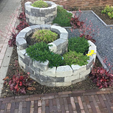 Kruidenspiraal 120x140x60cm Matterhorn