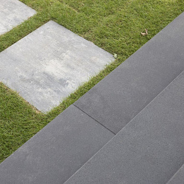 Traptrede 50x35x15cm glad Zwart