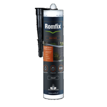 ROMFIX® MS Polymeer High Tack zwart