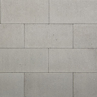 Tuintegel 25x50x5cm Grijs mini facet
