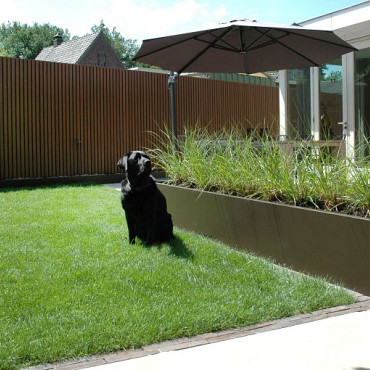 Plantenbak Vlak Supra Bruin 120x120x80cm