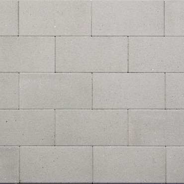 Tuintegel 15x30x5cm Grijs mini facet