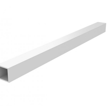 Aluminium opvulstang t.b.v. Newtechwood wand, 2 x 2 x 300 cm.