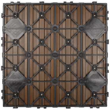 NewTechWood HKC kliktegel 30x30cm Teak