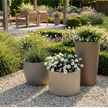 Plantenbak Recta Supra Bruin 90x40x60cm