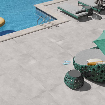 GeoCeramica® 100x100x4cm Manhattan Natural Mate