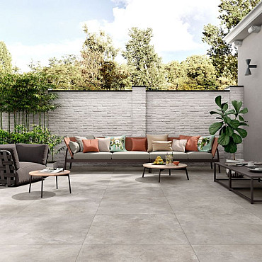GeoCeramica® 60x60x4cm  Framework Concrete Grey