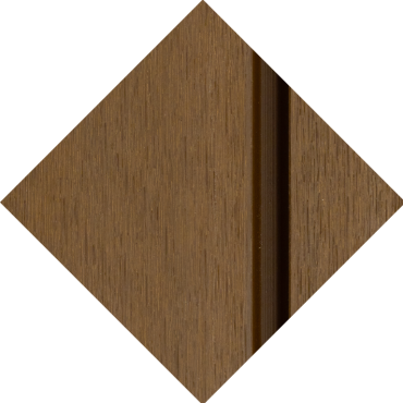 WEO®120-60 Gevelbekleding | brandklasse D | 33 x 236 mm | Teak | 390cm