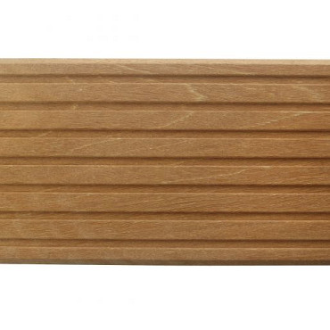 Terrasplank Bangkirai 25x145mm  glad/grof Basic | 488cm