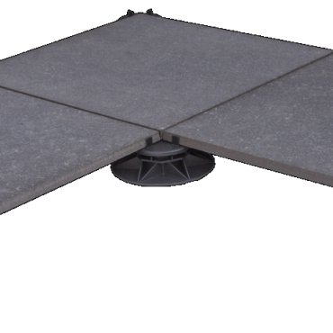 Tegeldrager Zwart 50-70mm hoogte / per 25 stuks