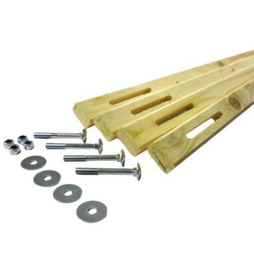 Dakverankeringsset tbv 28mm en 44mm blokhutten