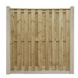 Betowood betonpaal diamant kop 11,5x11,5x278cm grijs eindpaal ongecoat