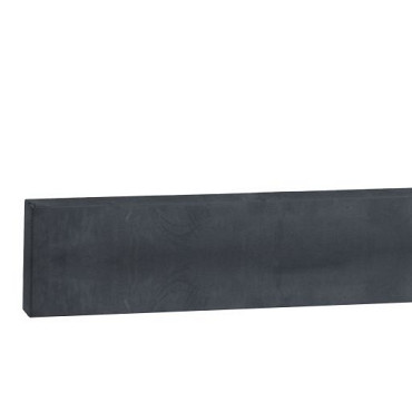 Beton onderplaat glad 24x3,5x184cm antraciet ongecoat