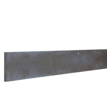 Beton onderplaat stampbeton 25x3,5x184cm antraciet