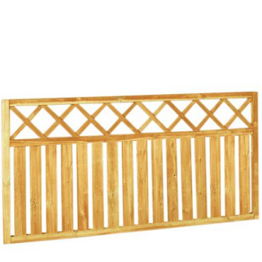 Rechthek met Trellis 180x90cm