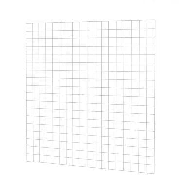 Gaaspaneel met maas 10x10cm stekloos verzinkte draad 180x180cm