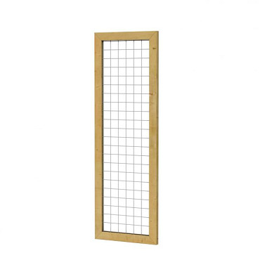 Grenen betonijzertrellis met maas 75x75cm in Raamwerk 44x68cm 60x180cm groen geïmpregneerd