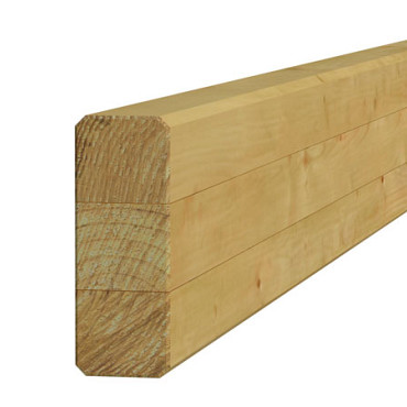 Vuren geschaafde Gording 5,8x15,6x420cm