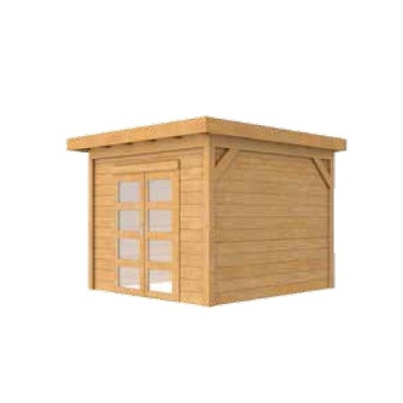 Douglas Topvision Premium Roek 298x298cm groen geïmpregneerd