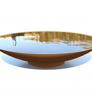Waterschaal 600x140mm Corten 3mm (WNS1)