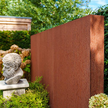 Corten Muur 4000x150x2000mm Corten 2mm (CW1)