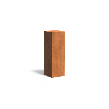 Sokkel 400x400x1200mm Corten 2mm (CK5)