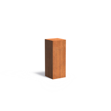 Sokkel 400x400x1000mm Corten 2mm (CK6)