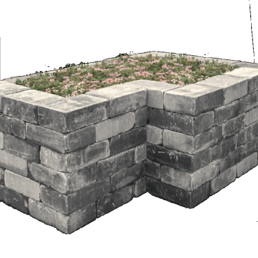 Tumbelwall getrommeld 30x20x10cm Matterhorn