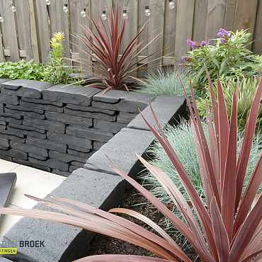 Stone Walling 42x18x8cm Antraciet