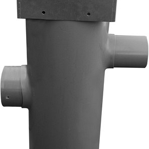 Hydroblob Zandvangput met loofscheider ZVP-MR-VZ 615H Ø 20cm, in- en uitlaat Ø 100mm