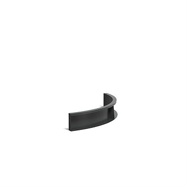 Aluminium Keerwand 300 500mm (ARCN3.300.500 binnenhoek)