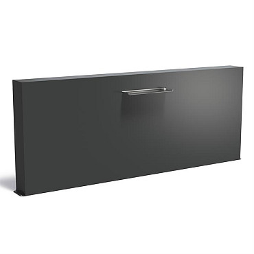 Aluminium Muur vrijstaand 3000x250x1200 (VM2.1.600 (incl waterval 600 + pomp))